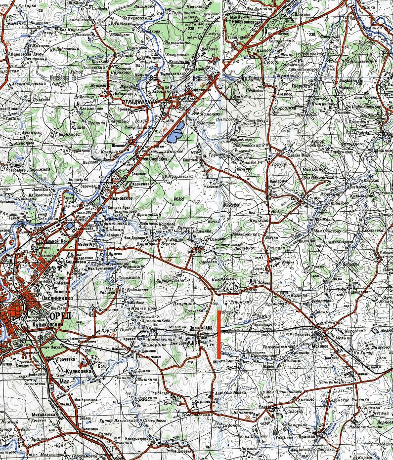 Карта Орла Фото